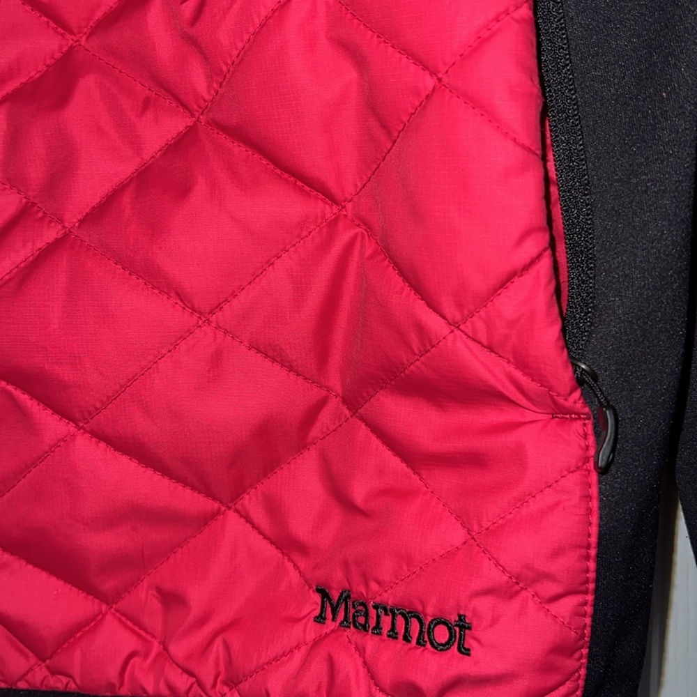 MARMOT zip quilt and fleece jacket - Picture 6 of 9